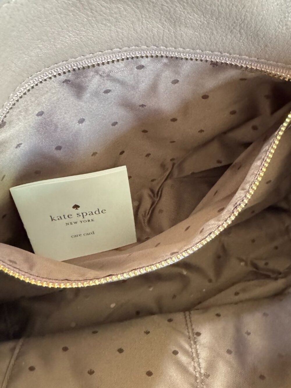 KATE SPADE New York NWOT Mauve James Street Mason Tassel Hobo Shoulder Bag - Picture 12 of 16